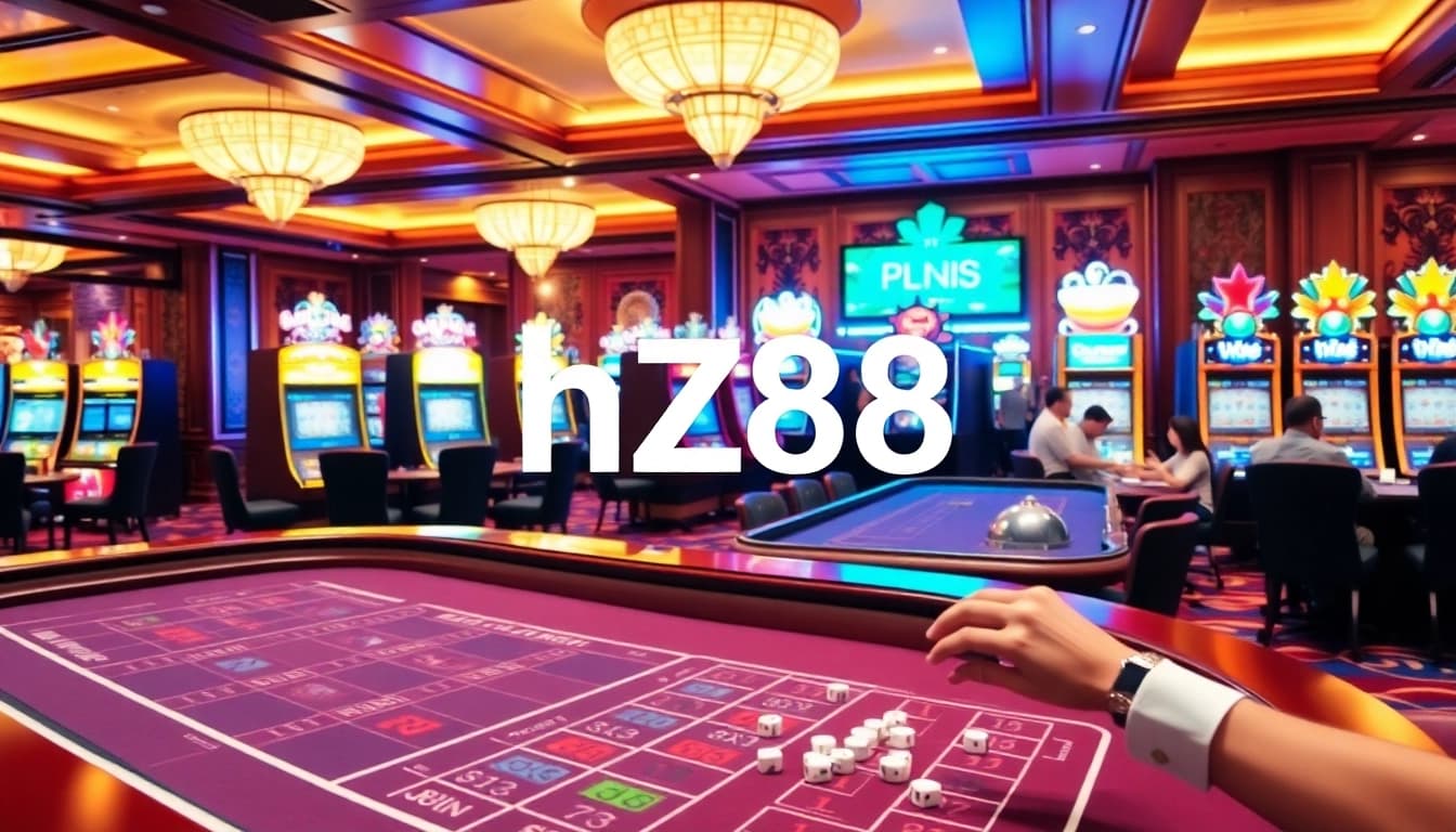 Experience the excitement of a casino with hz88 slots and tables in a luxurious setting.