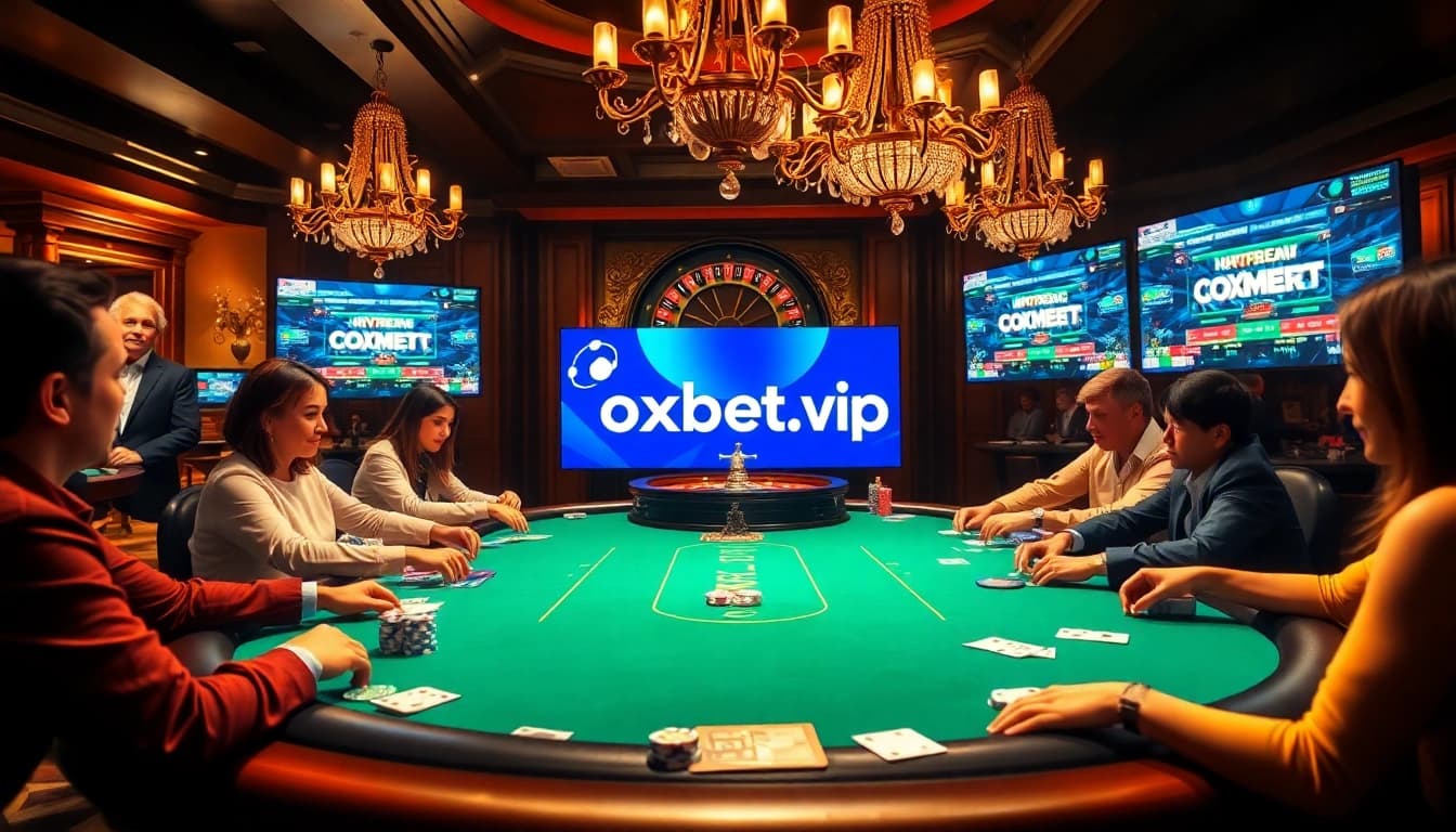 Experience poker excitement at https://oxbet6.vip/ with vibrant chips and professional gaming atmosphere.