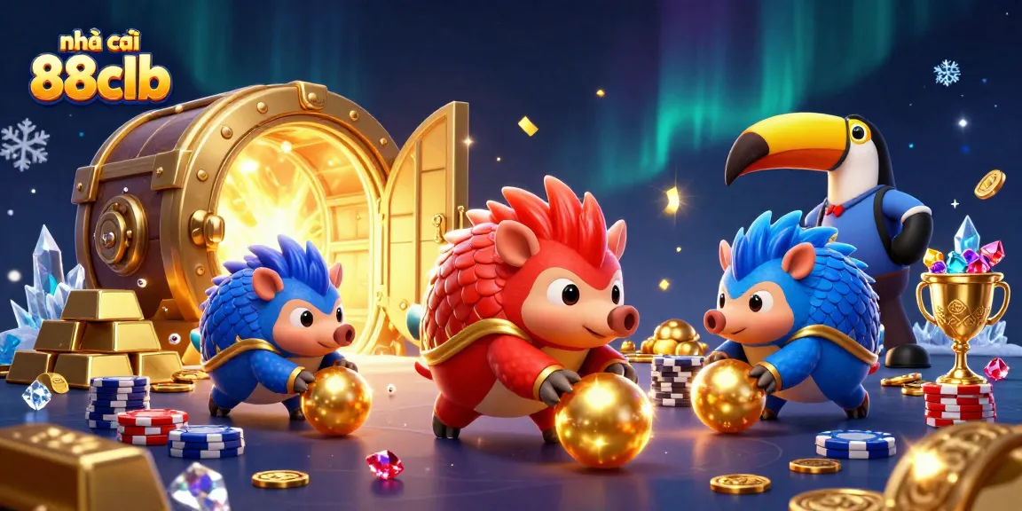 Engage with exciting gameplay at nhà cái 88clb featuring lively pangolins and dazzling treasures.