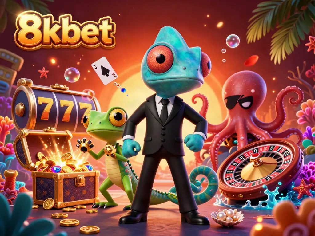 Experience thrilling gameplay with 8xbet's vibrant underwater casino adventure.