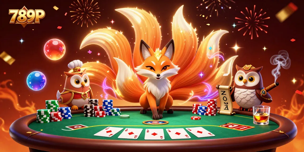Engage with the vibrant 789P gaming scene, showcasing poker dynamics and colorful characters.