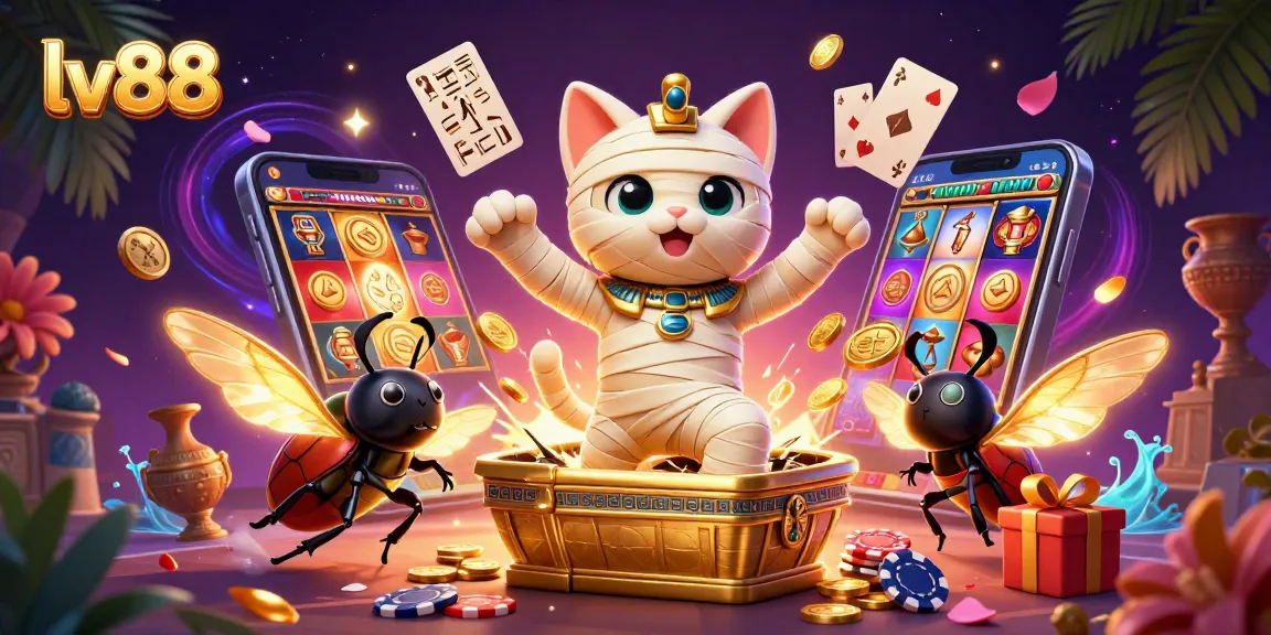 Experience the thrill of lv88 online casino with colorful slot games and dynamic gaming elements.