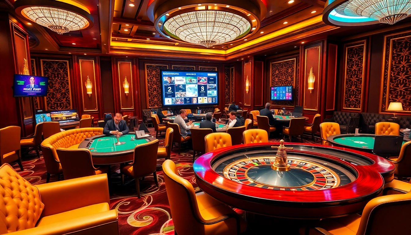 Experience exhilarating gaming at Nhà cái 79KING with vibrant casino scenes and thrilling action.
