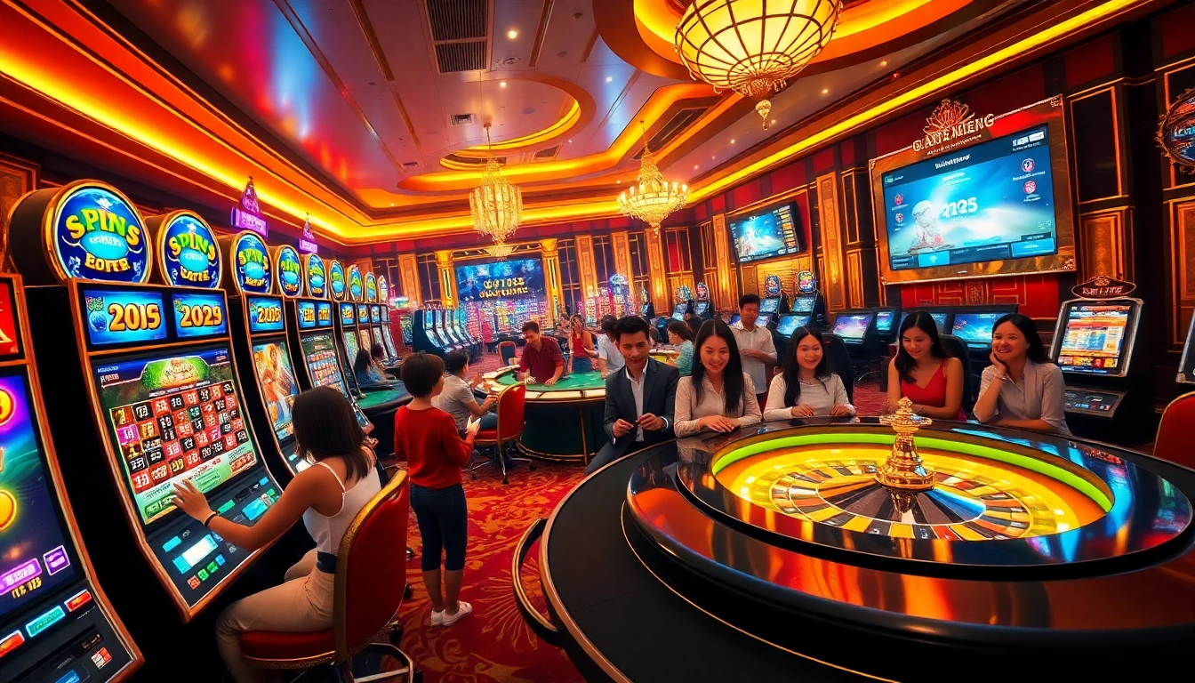 Experience the excitement of gaming at https://ga6789.cn.com, showcasing luxury casino gameplay and vibrant slot machines.