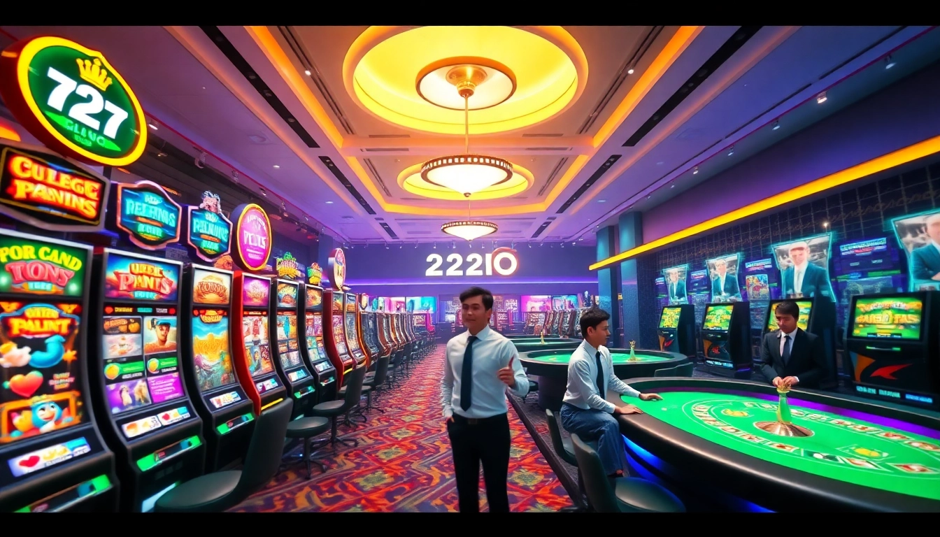Experience the excitement of 222O online betting with vibrant slots and professional live dealers.