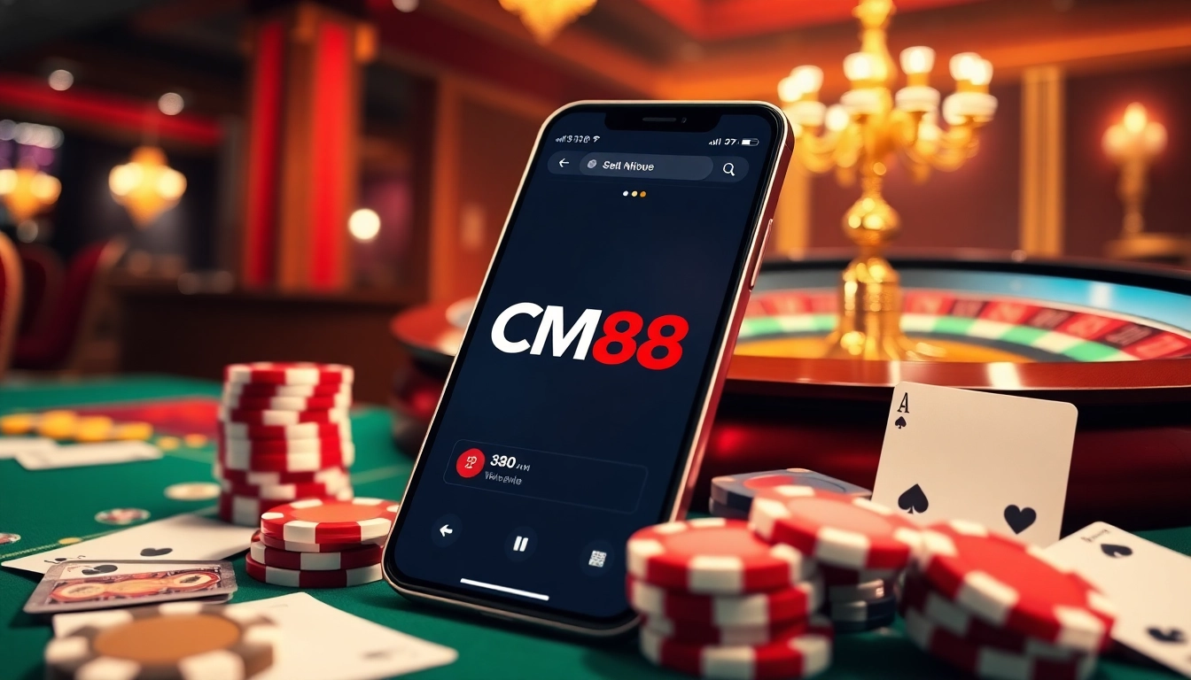 Engage with the vibrant CM88 tải app for seamless online betting and gaming.