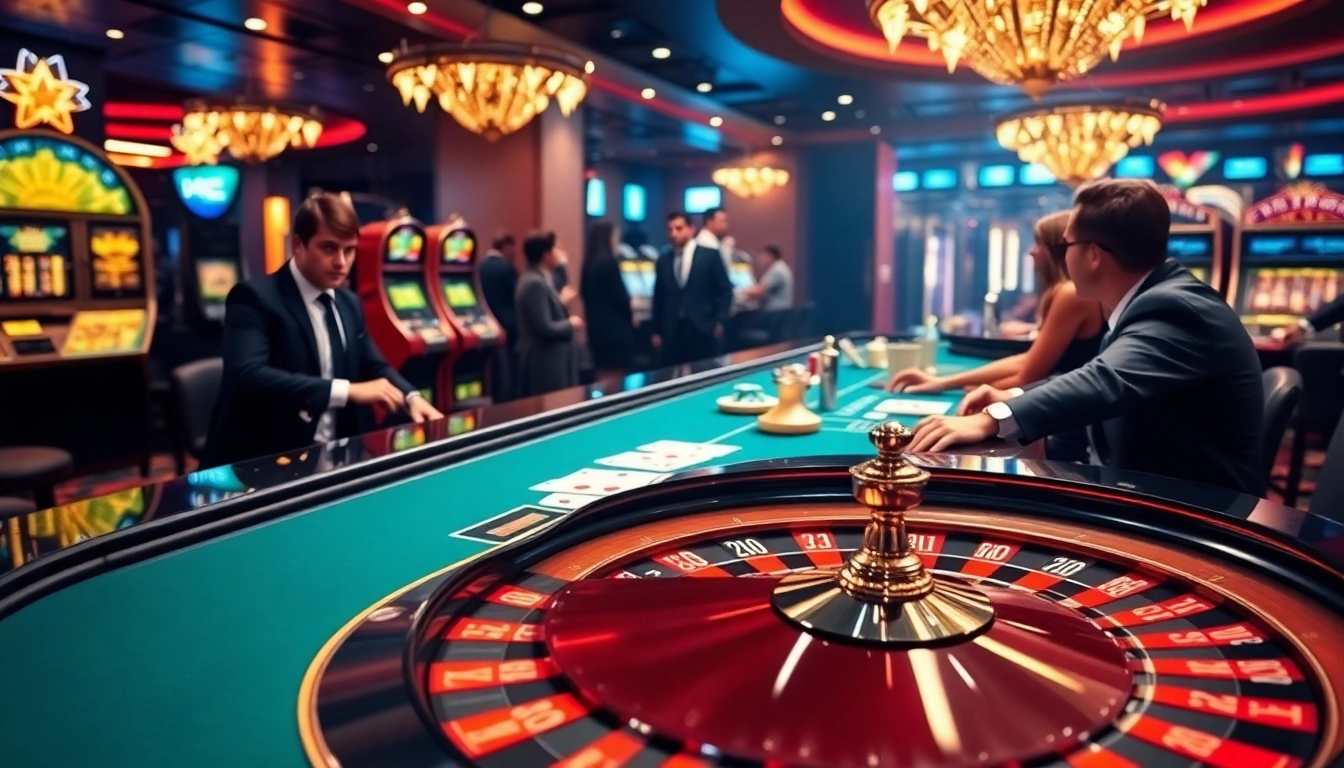 Players enjoying roulette at https://cm88.group/, showcasing excitement and luxury in gambling.