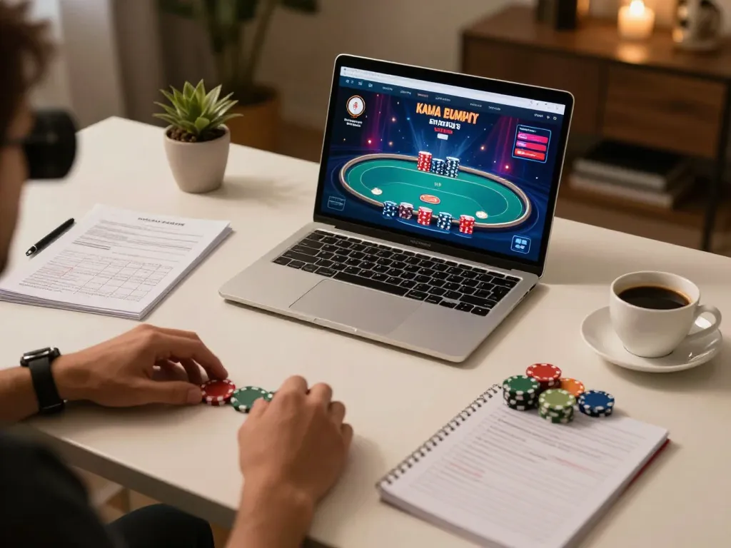 Engaging online poker gameplay at Trang chủ go99 with strategic elements and cozy atmosphere.