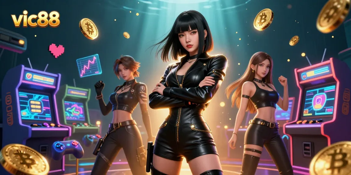 Experience thrilling gameplay with vic88 in a vibrant 3D casino scene showcasing advanced technology and dynamic gaming elements.