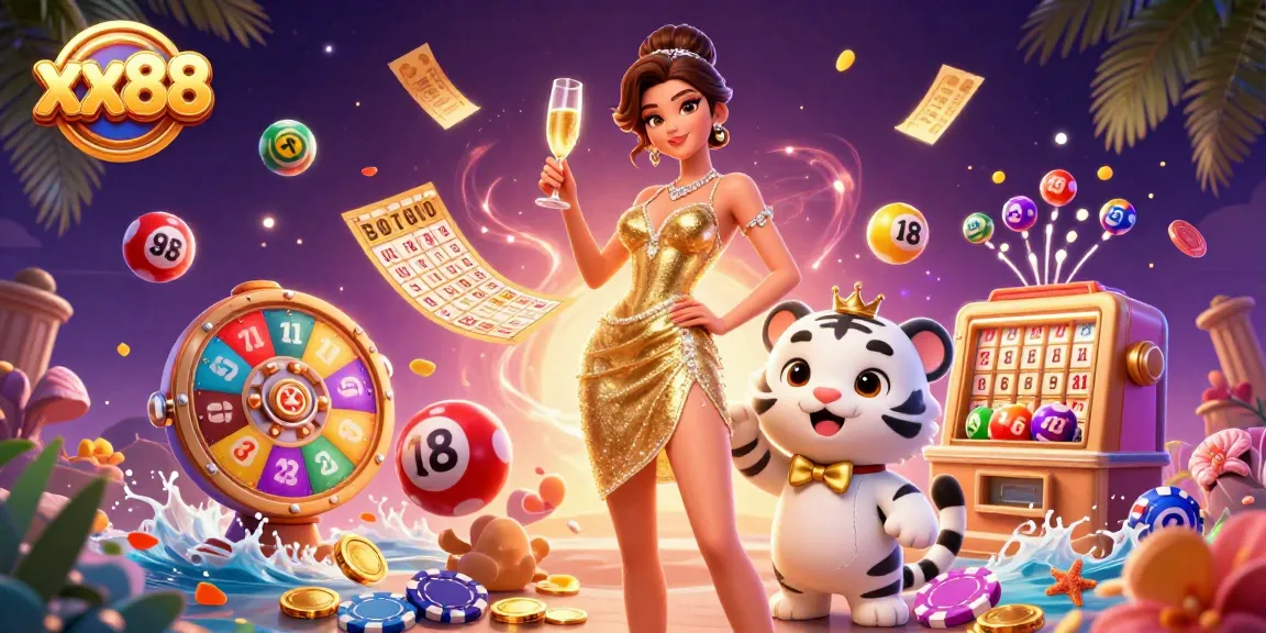 Experience the excitement of xx88 casino with thrilling games and vibrant visuals featuring glamorous characters.