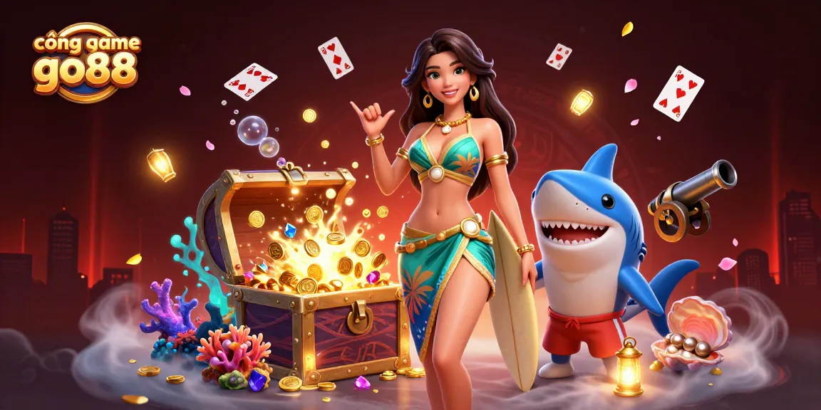 Catch exciting rewards at cổng game go88 with thrilling fishing adventures and treasure-filled underwater scenes.