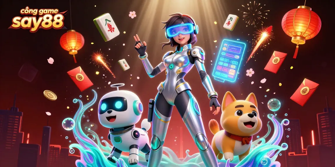 Experience thrilling action at cổng game say88 featuring a vibrant casino scene with advanced gaming elements.