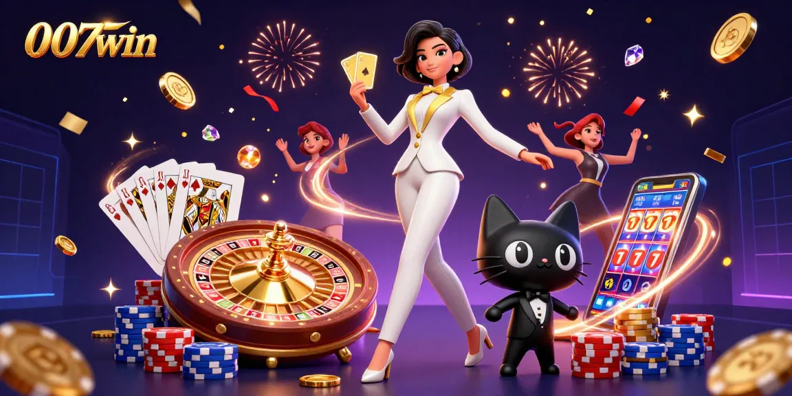 Experience thrilling gaming excitement with 007win while winning big at the casino.