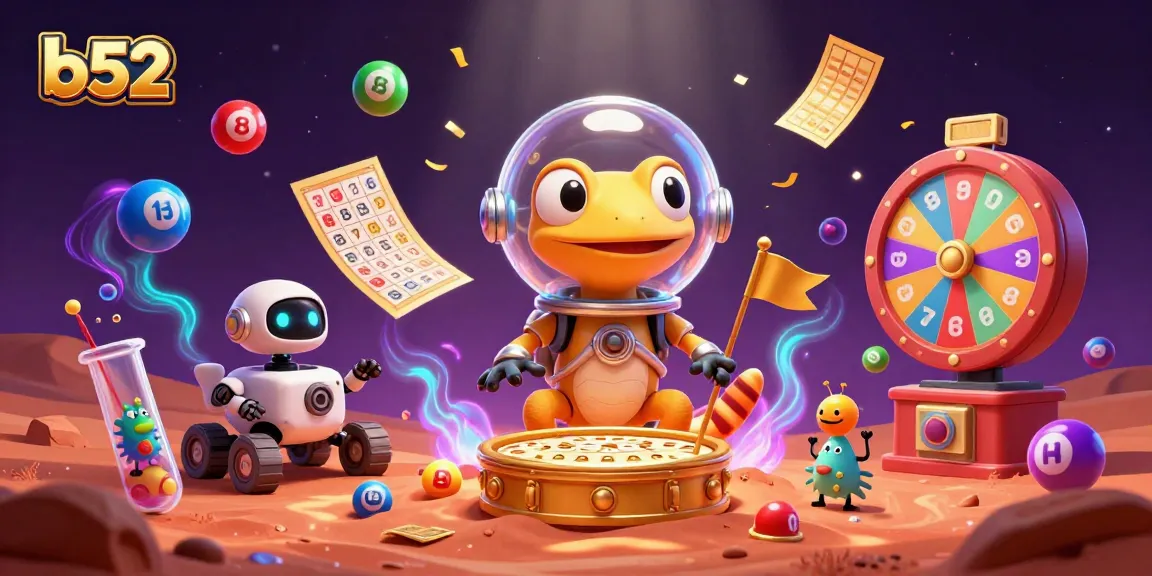 Experience the exciting world of b52 casino gaming with vibrant alien fun and energetic visuals.