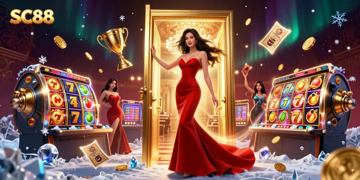 Spin the reels for winning excitement with SC88 at a luxurious casino.