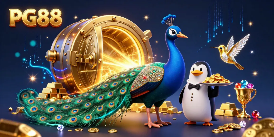 Experience PG88 gaming with dynamic characters in a casino filled with treasures and excitement.
