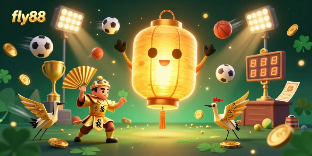 Experience the excitement at fly88 with vibrant sports-themed games and captivating visual elements.