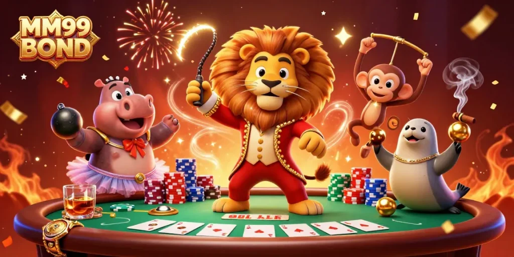 Engage with premium gaming at MM99 BOND featuring a lively casino atmosphere.